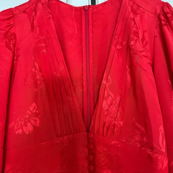 Rat & Boa Red Mini Dress - Picture 11 of 12